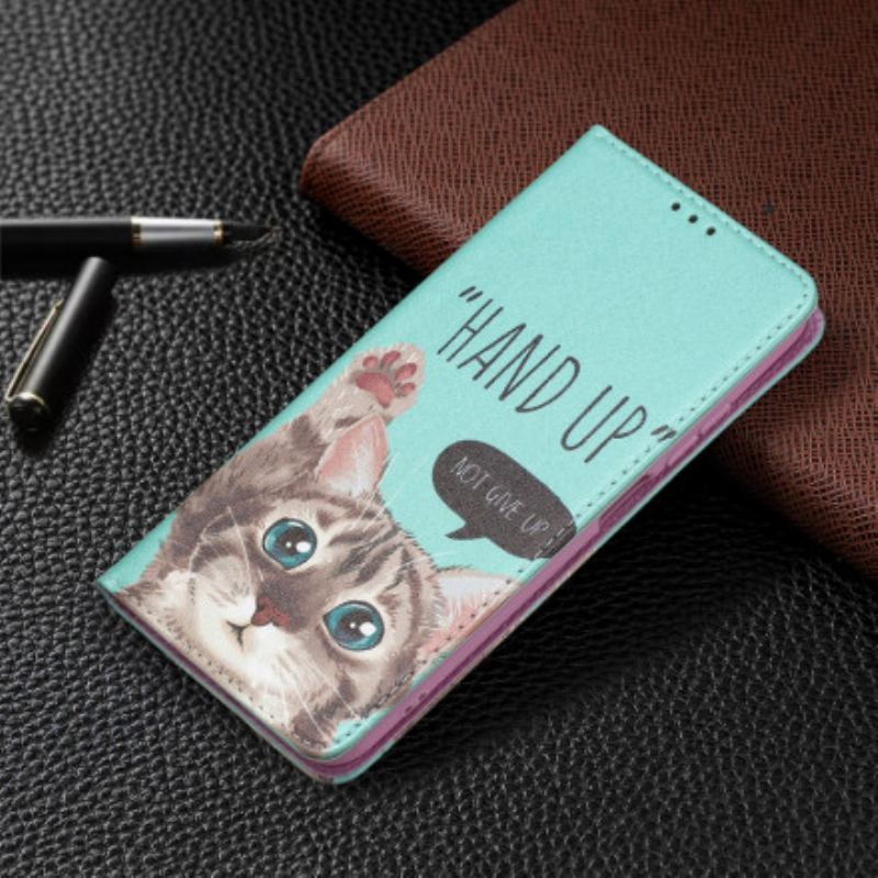 Cover Xiaomi Redmi Note 10 / 10S Flip Cover Hånden Op