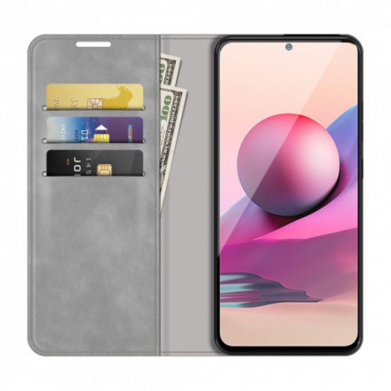 Cover Xiaomi Redmi Note 10 / 10S Flip Cover Hudberøring