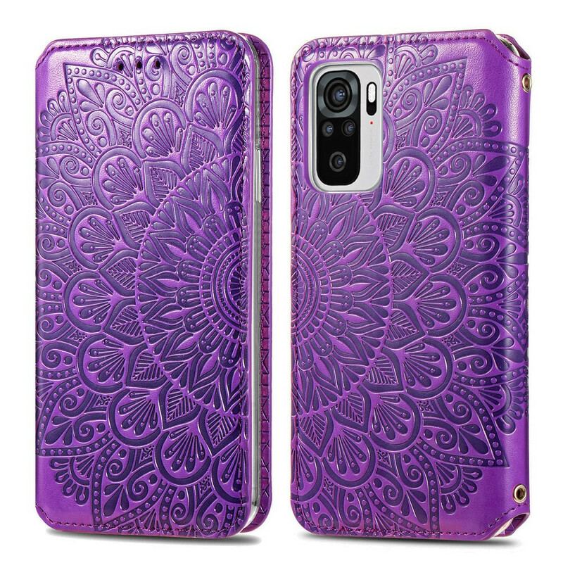 Cover Xiaomi Redmi Note 10 / 10S Flip Cover Intens Mandala