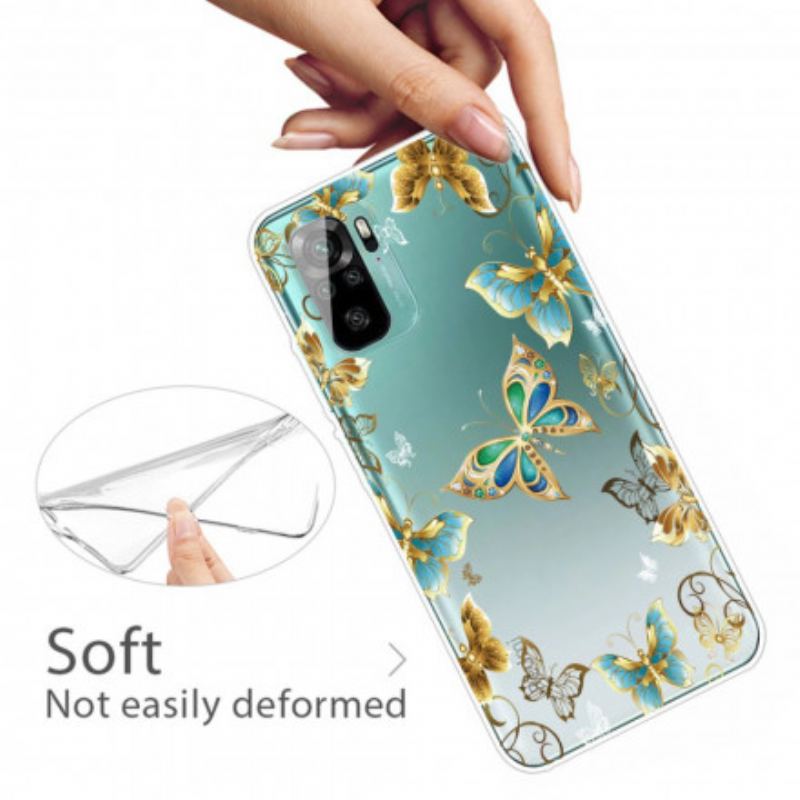 Cover Xiaomi Redmi Note 10 / 10S Flugt Af Sommerfugle