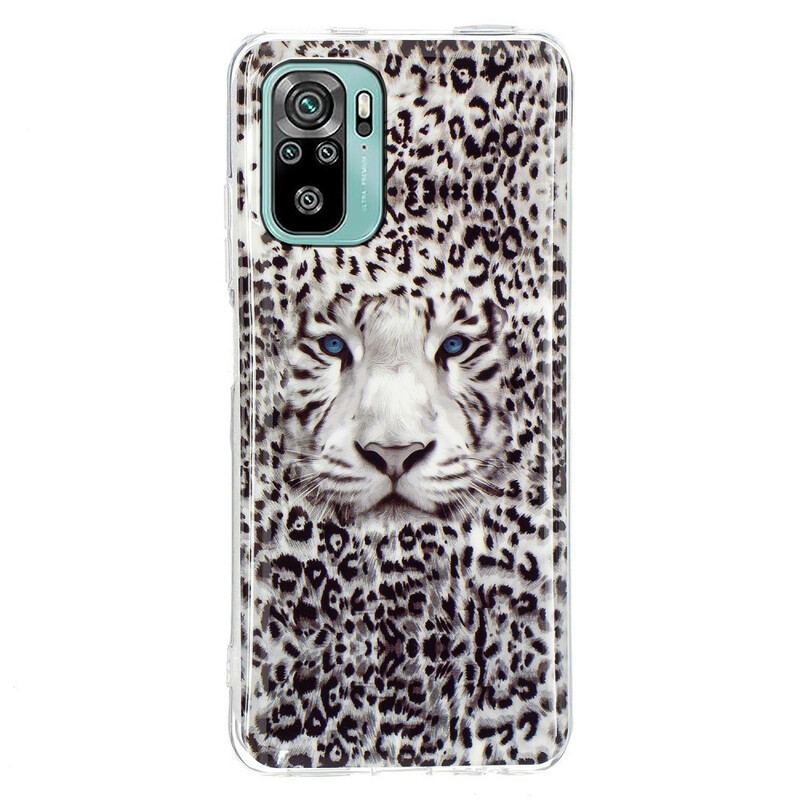 Cover Xiaomi Redmi Note 10 / 10S Leopard Fluorescerende