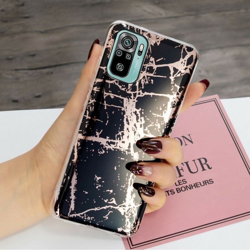 Cover Xiaomi Redmi Note 10 / 10S Marmor Geometri