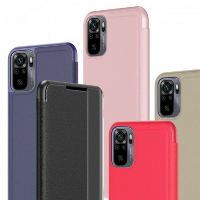 Cover Xiaomi Redmi Note 10 / 10S Premium Kunstlæder