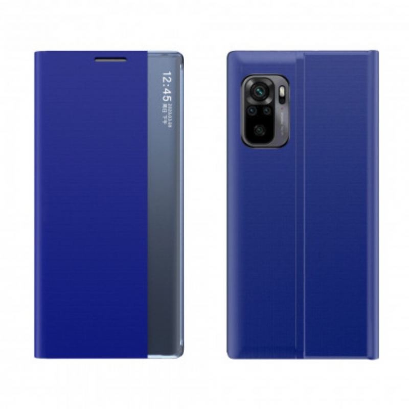 Cover Xiaomi Redmi Note 10 / 10S Tekstureret Kunstlæder