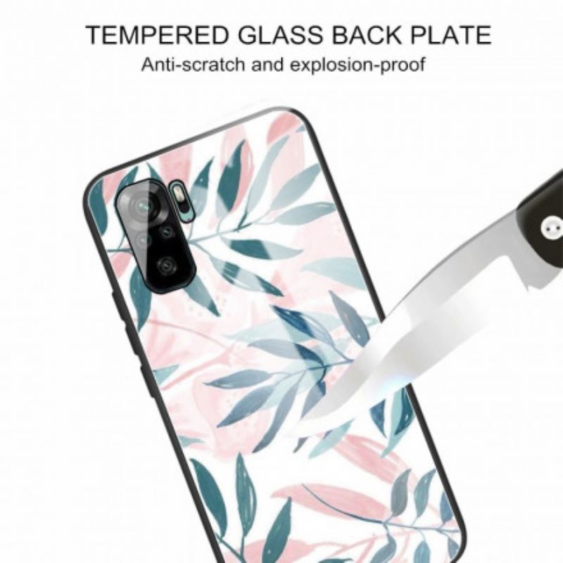 Cover Xiaomi Redmi Note 10 / 10S Vegetabilsk Hærdet Glas