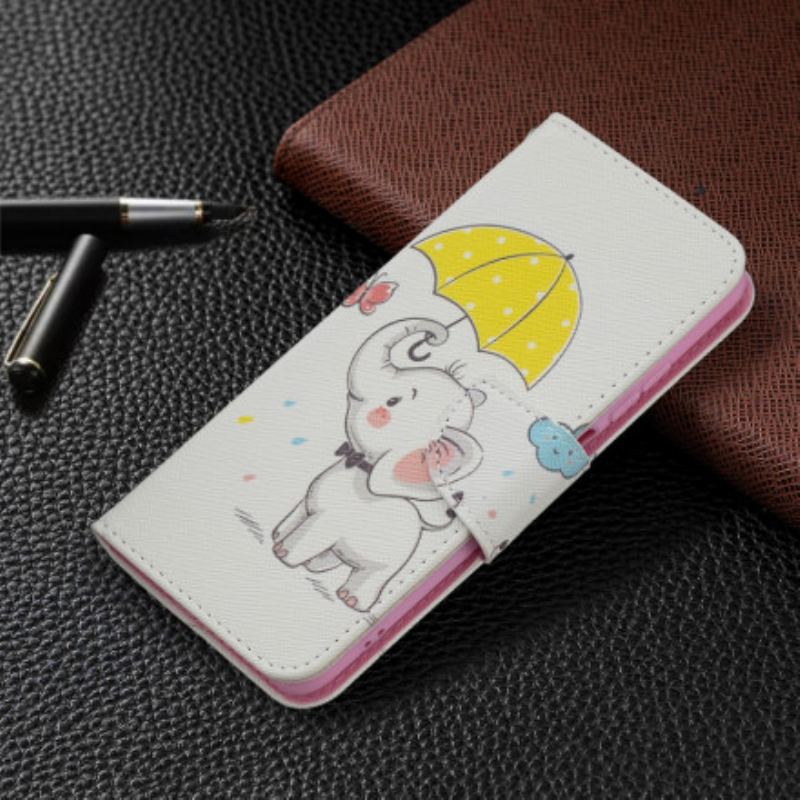 Flip Cover Xiaomi Redmi Note 10 / 10S Baby Elefant