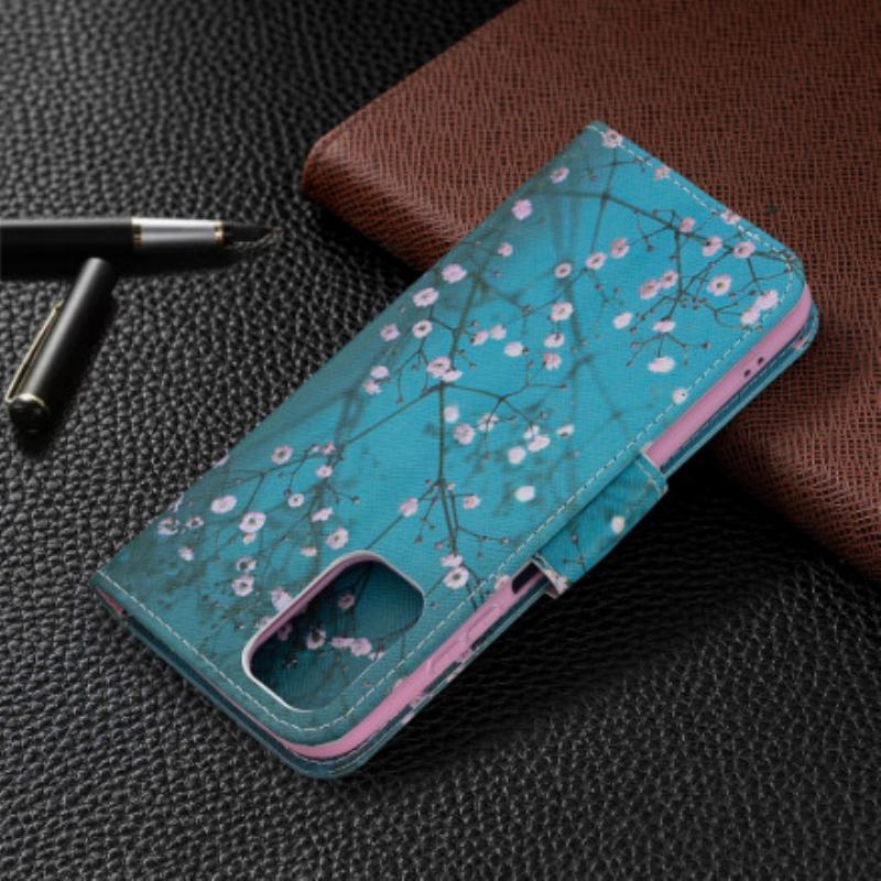 Flip Cover Xiaomi Redmi Note 10 / 10S Blomstret Træ