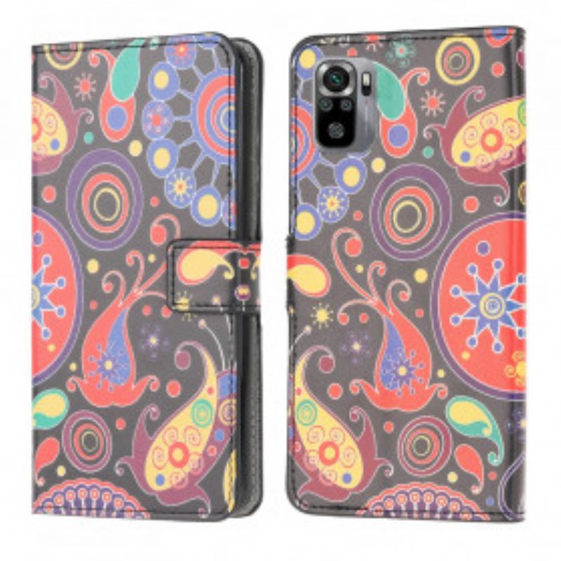 Flip Cover Xiaomi Redmi Note 10 / 10S Galaxy Design