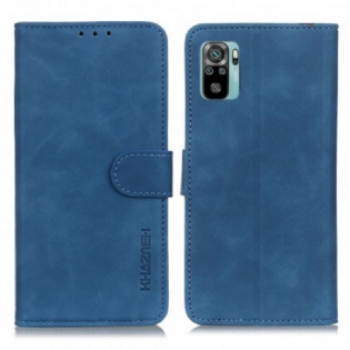 Flip Cover Xiaomi Redmi Note 10 / 10S Khazneh Vintage Lædereffekt