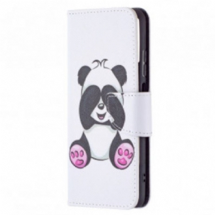 Flip Cover Xiaomi Redmi Note 10 / 10S Panda Sjov