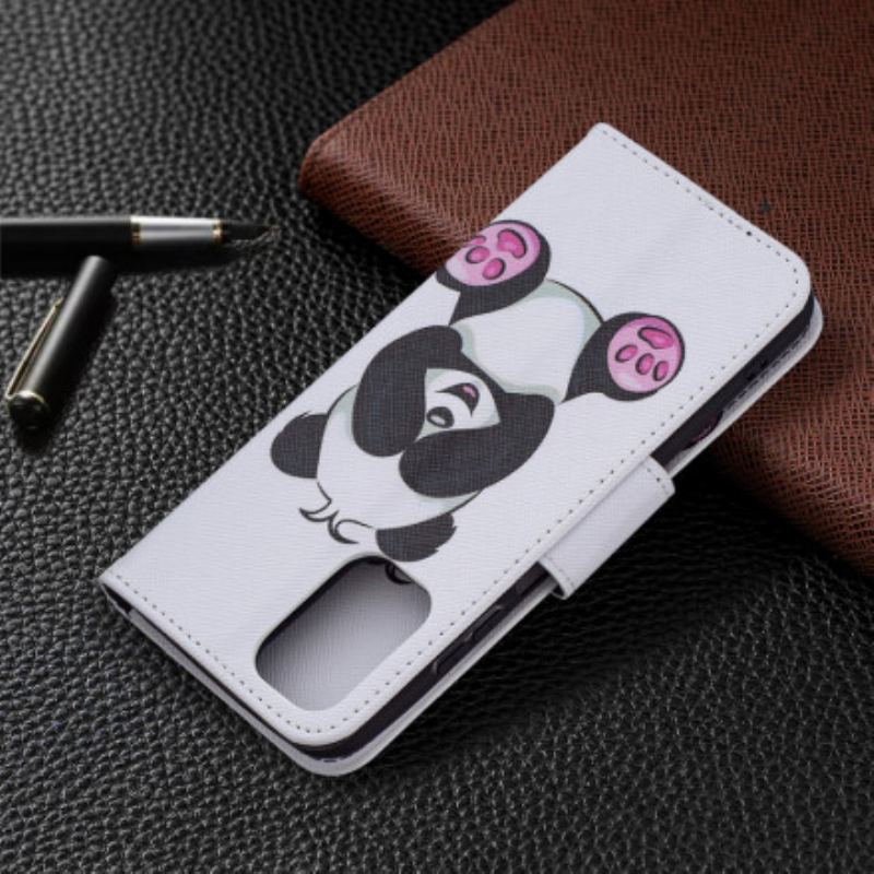 Flip Cover Xiaomi Redmi Note 10 / 10S Panda Sjov