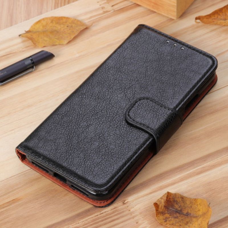 Flip Cover Xiaomi Redmi Note 10 / 10S Split Nappa Læder