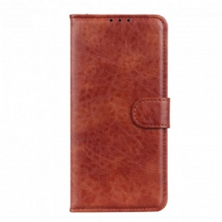 Flip Cover Xiaomi Redmi Note 10 / 10S Tekstureret Kunstlæder