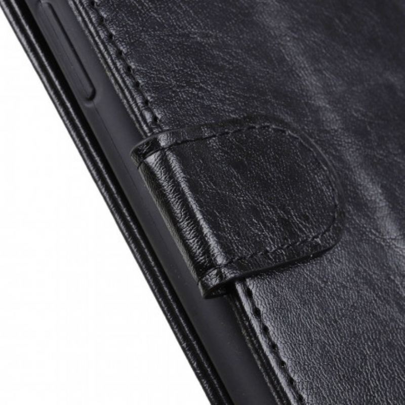 Flip Cover Xiaomi Redmi Note 10 / 10S Tekstureret Kunstlæder