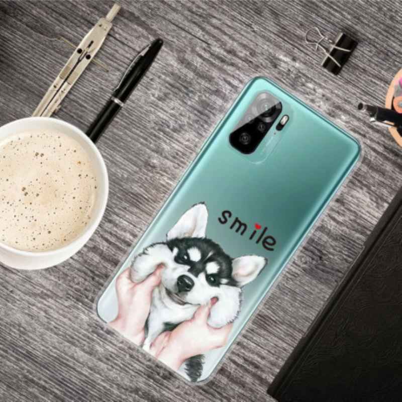 Mobilcover Xiaomi Redmi Note 10 / 10S Smile Hund