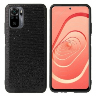 Mobilcover Xiaomi Redmi Note 10 / 10S Sorte Pailletter