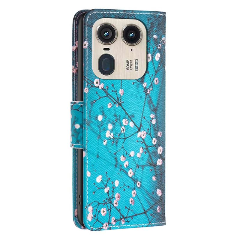 Flip Cover Motorola Edge 50 Ultra Blommeblomster