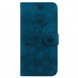 Flip Cover Motorola Edge 50 Ultra Blomsterrem