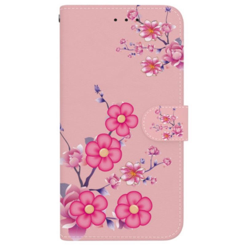 Flip Cover Motorola Edge 50 Ultra Sakura Med Rem