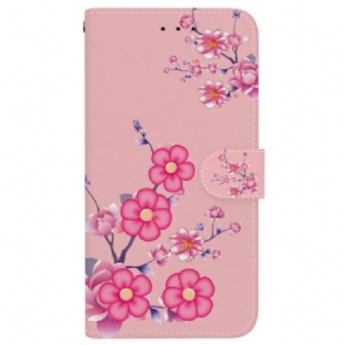 Flip Cover Motorola Edge 50 Ultra Sakura Med Rem