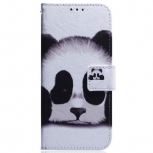 Læder Cover Motorola Edge 50 Ultra Panda