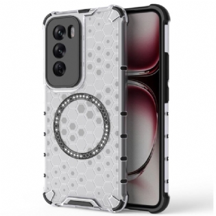 Cover Oppo Reno 12 Pro 5g Magnetisk Honeycomb