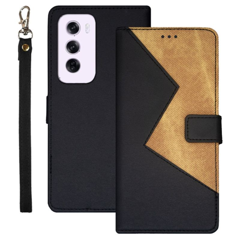 Flip Cover Oppo Reno 12 Pro 5g Bicolor Idewei