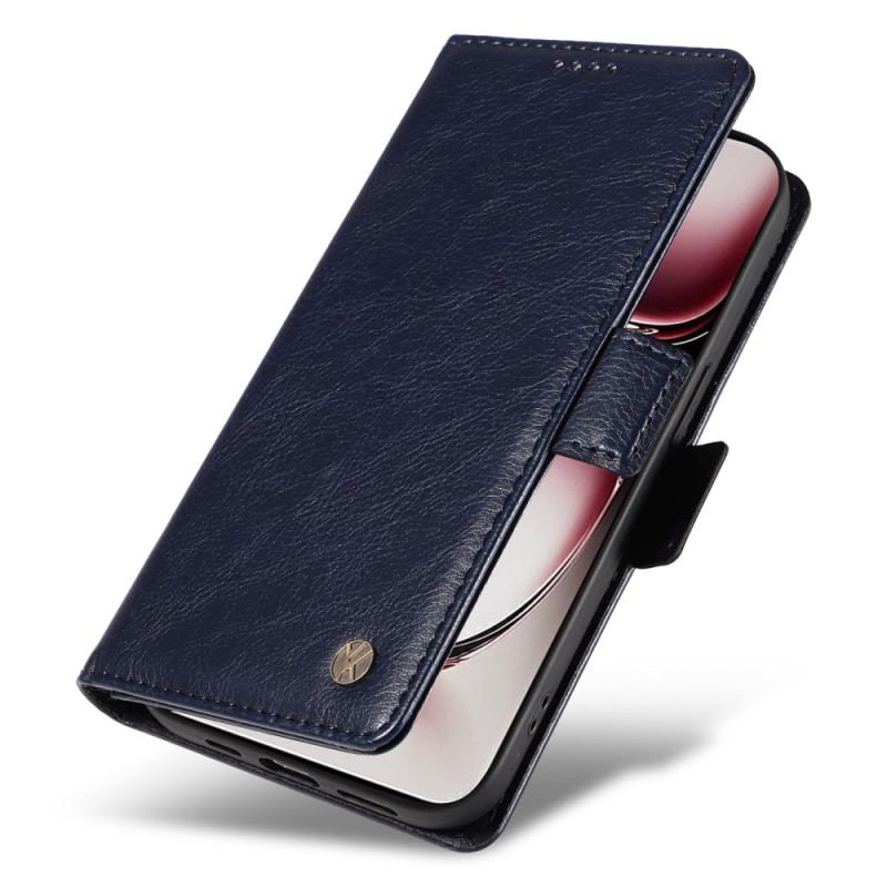 Flip Cover Oppo Reno 12 Pro 5g Vintage Yikatu