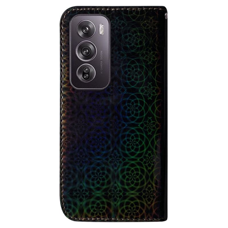 Læder Cover Oppo Reno 12 Pro 5g Telefon Etui Discostil