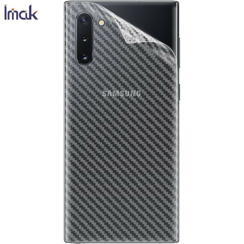 Beskyttelsesfilm Bagpå Til Samsung Galaxy Note 10 Carbon Imak