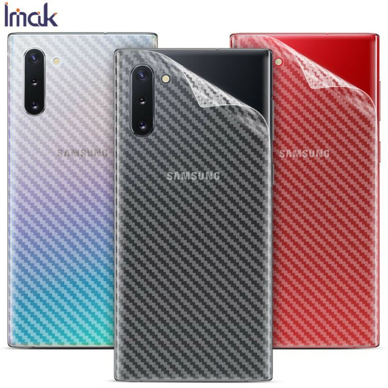 Beskyttelsesfilm Bagpå Til Samsung Galaxy Note 10 Carbon Imak