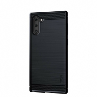 Cover Samsung Galaxy Note 10 Mofi Børstet Kulfiber