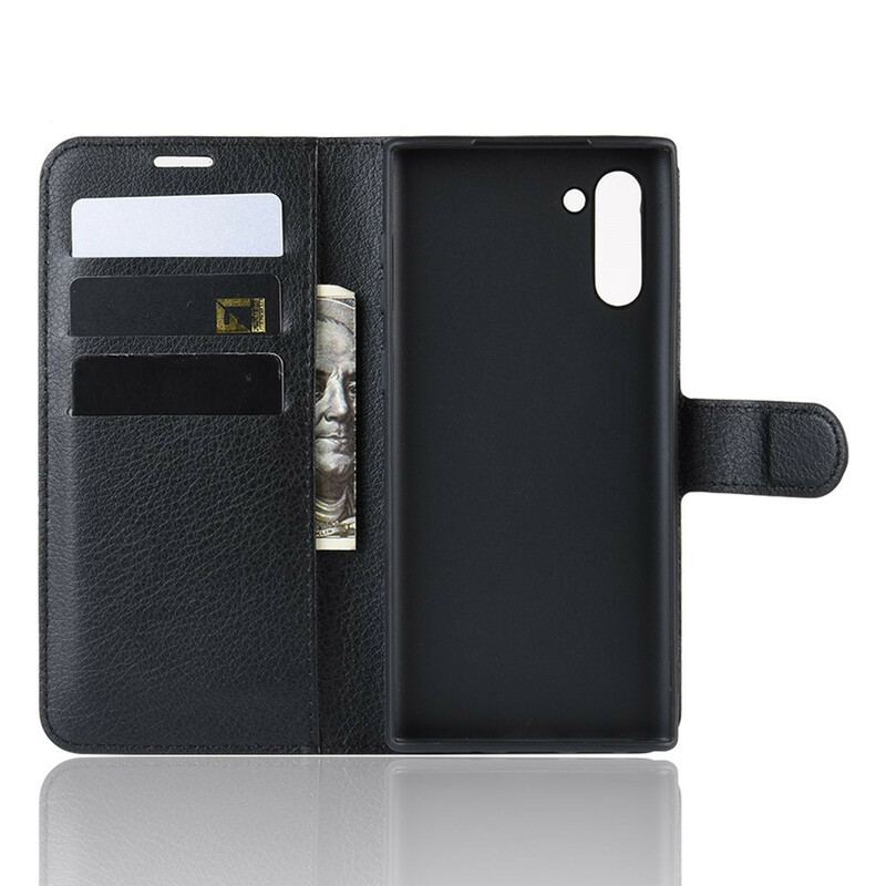 Flip Cover Samsung Galaxy Note 10 Klassisk