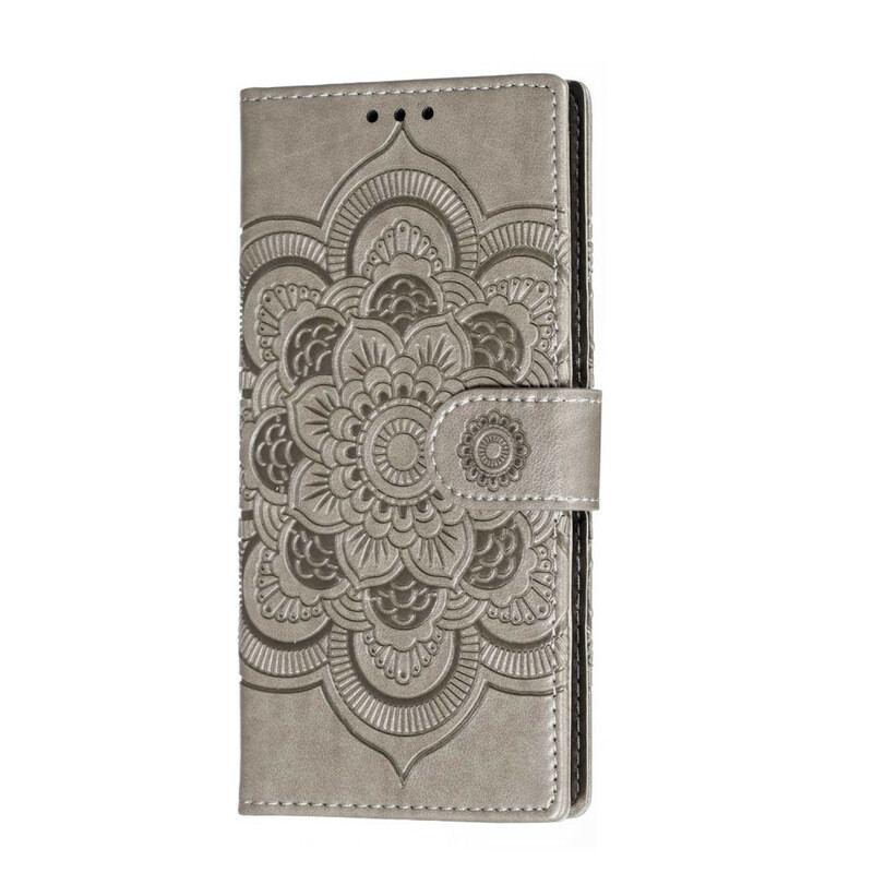 Læder Cover Samsung Galaxy Note 10 Fuld Mandala