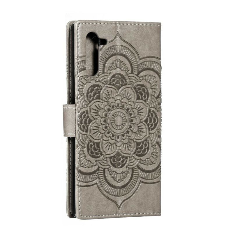 Læder Cover Samsung Galaxy Note 10 Fuld Mandala