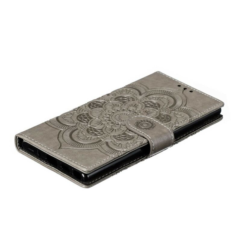 Læder Cover Samsung Galaxy Note 10 Fuld Mandala