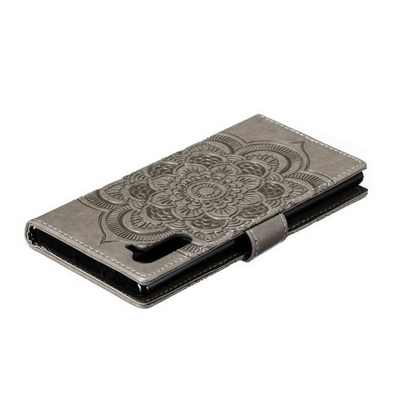 Læder Cover Samsung Galaxy Note 10 Fuld Mandala