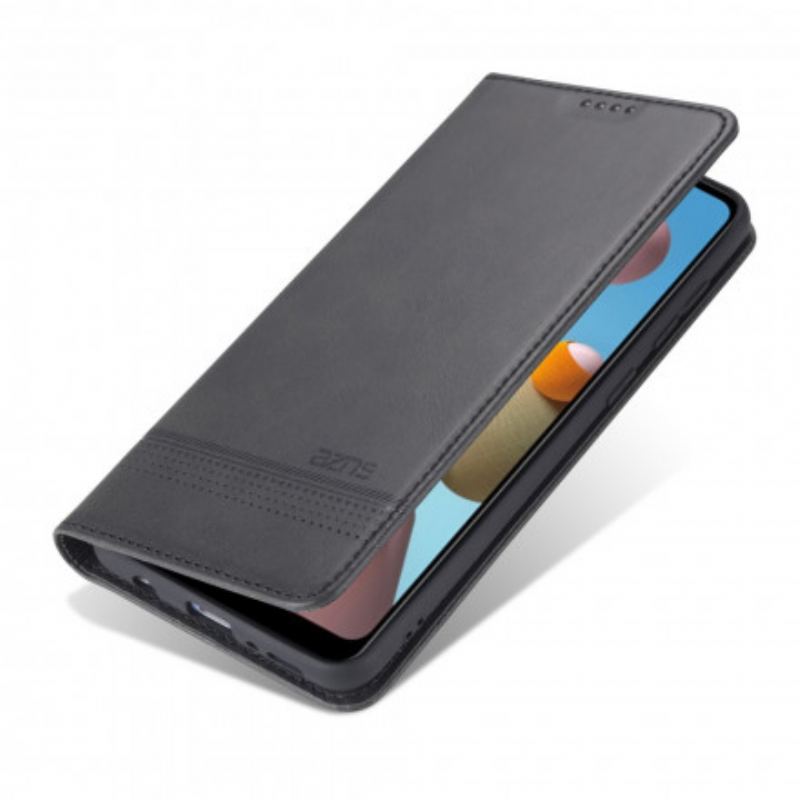 Cover Samsung Galaxy M31 Flip Cover Azns Læderstyling