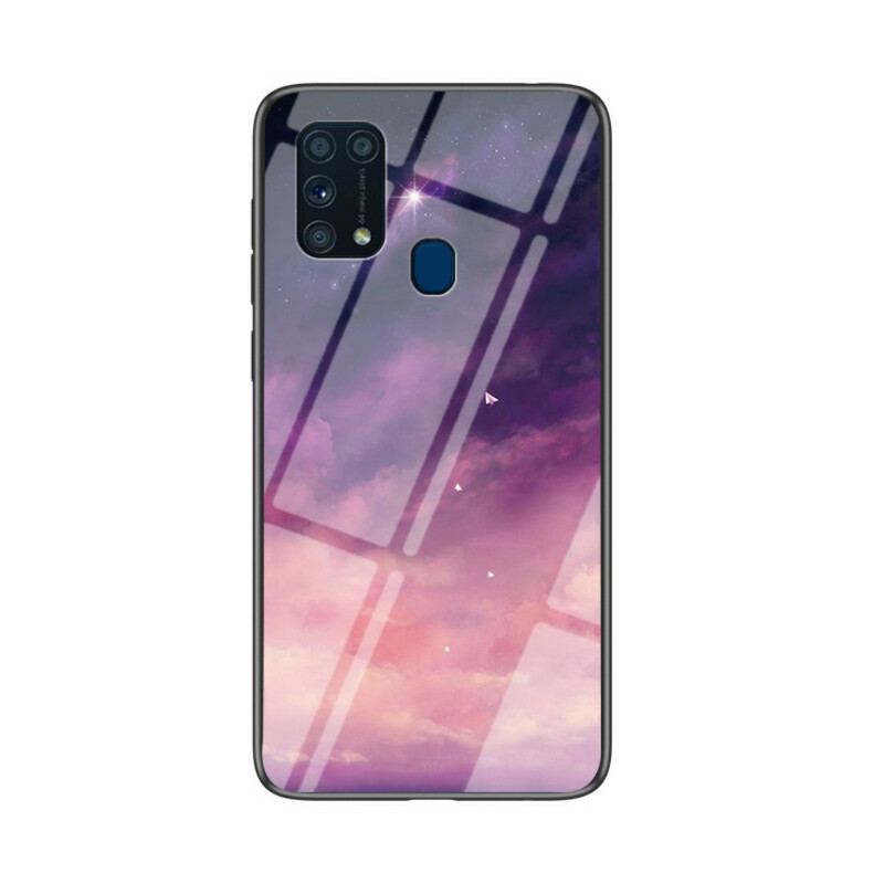 Cover Samsung Galaxy M31 Skønhed Hærdet Glas