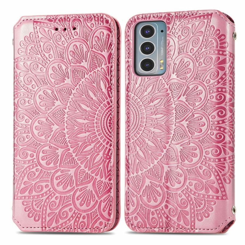 Cover Motorola Edge 20 Flip Cover Flip Mandala