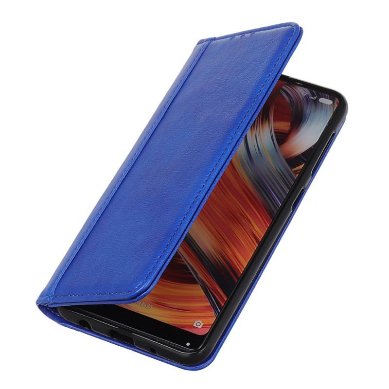 Cover Huawei Nova 8i Flip Cover Elegance Split Litchi Læder