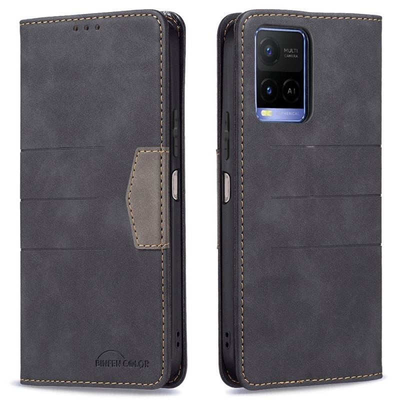 Cover Vivo Y21s Flip Cover Binfen Farve