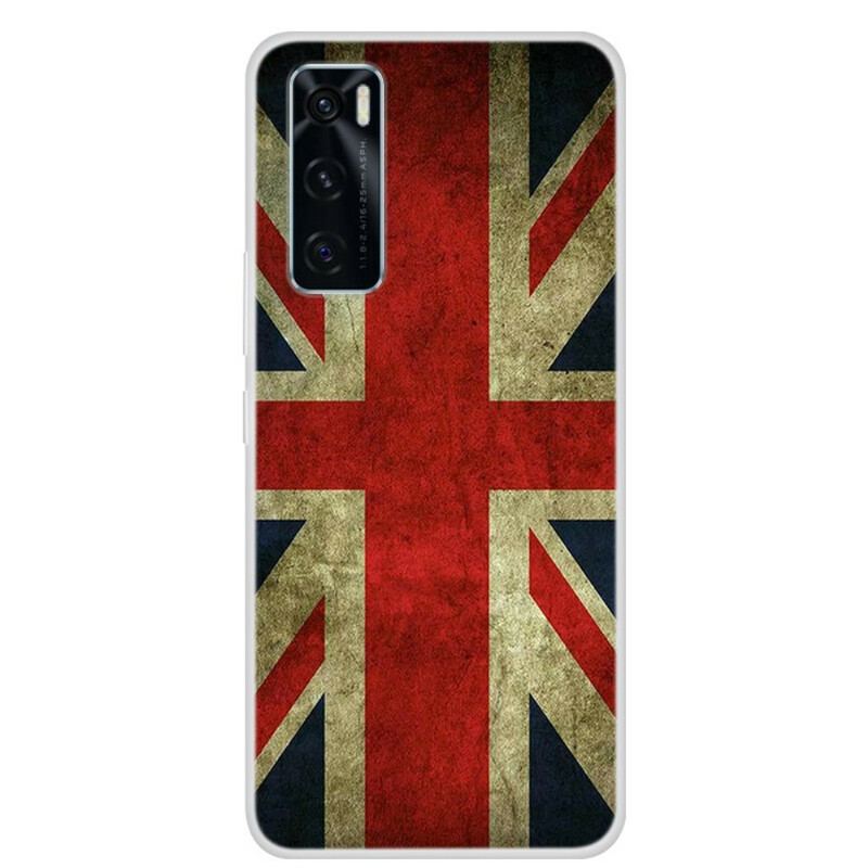 Cover Vivo Y70 Engelsk Flag