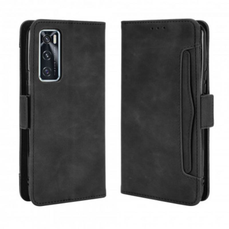 Flip Cover Vivo Y70 Multi-card Premier Class