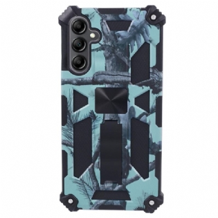 Cover Samsung Galaxy A15 5g Camouflage Integreret Støtte