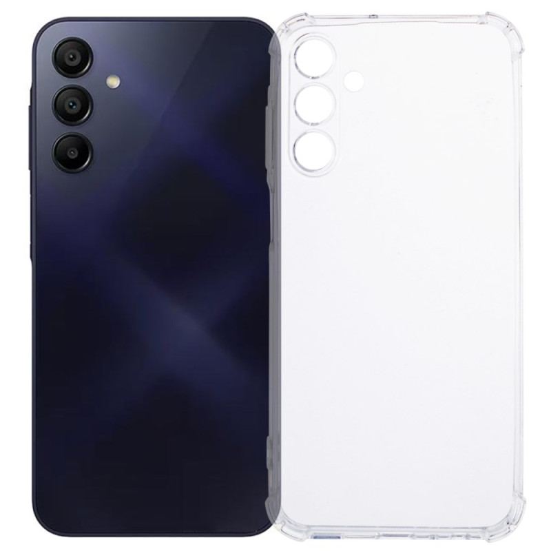 Cover Samsung Galaxy A15 5g Gennemsigtige Forstærkede Hjørner