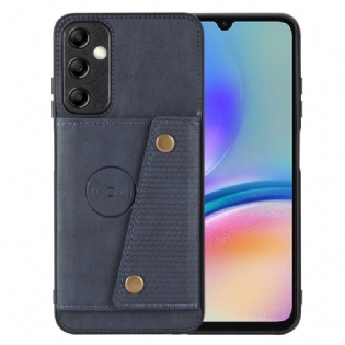 Cover Samsung Galaxy A15 5g Kortholder I Læderstil