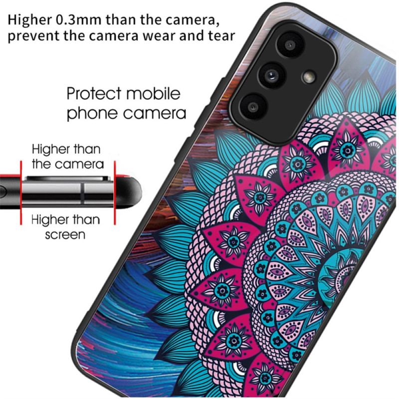 Cover Samsung Galaxy A15 5g Mandala Hærdet Glas