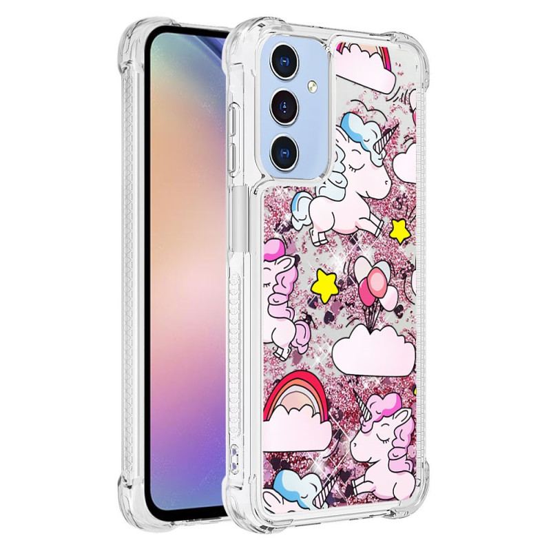 Cover Samsung Galaxy A15 5g Tegneseriemønsterserie