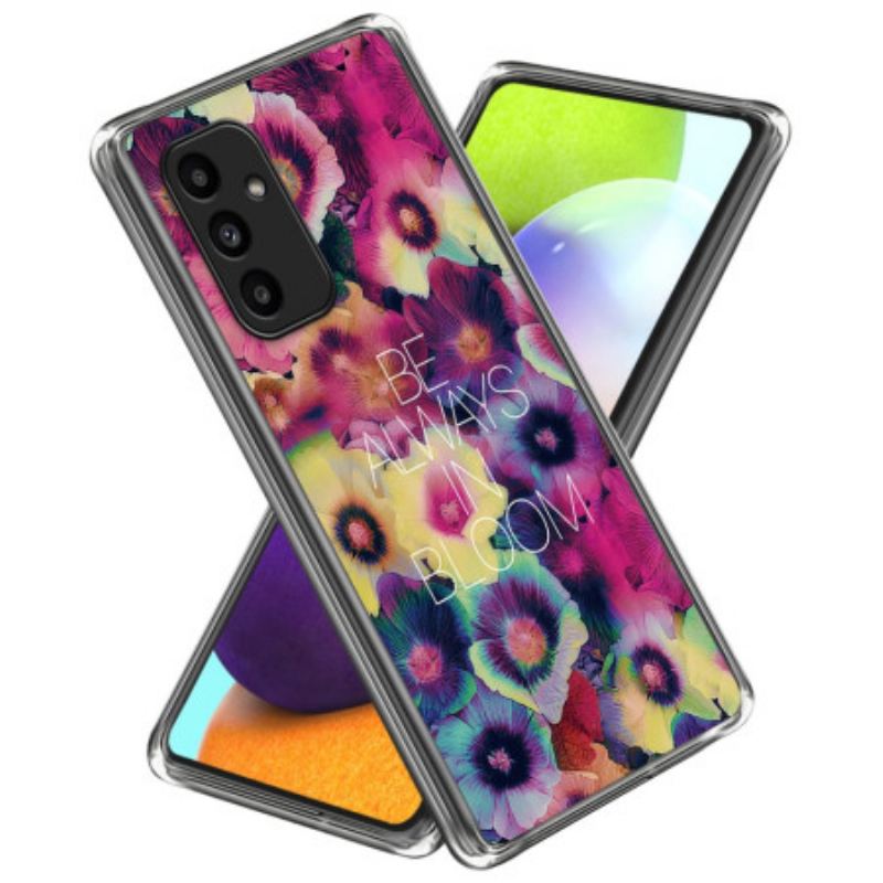 Cover Samsung Galaxy A15 5g Telefon Etui Farverige Blomster